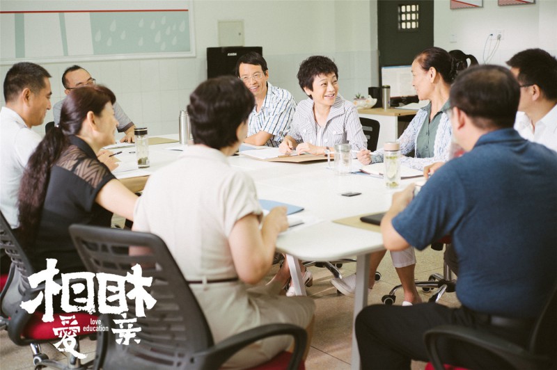 《相愛相親》在鄭州九中取景拍攝
