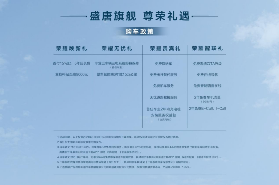 【上市主稿】全系標(biāo)配云輦-C！唐EV榮耀版、唐DM-p榮耀版 2024款戰(zhàn)神版震撼上市，售價(jià)21.98萬(wàn)-26.98萬(wàn)元510